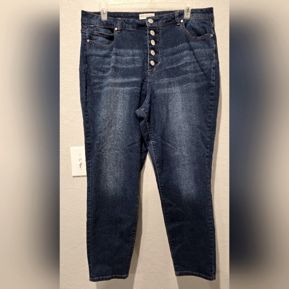 Eloquii 5-Button Jeans - 18V